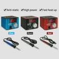 thumbnail image 4 of Yeacher 75W High Power Electrostatic Protections Small Intelligent 200-480鈩?Temperature Adjustment Soldering Station and Electric Soldering Iron Set for Factory Production Maintenance, 4 of 7