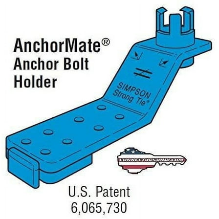 AM 5/8-RP10 Anchormate Bolt Holder Blue Bag of 10pcs
