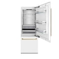 thumbnail image 5 of ZLINE KITCHEN AND BATH RBIVZWM30CB bottom freezer built in refrigerator, 5 of 5