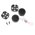 thumbnail image 3 of Altavoz Alta Eficiencia Mini Tweeter Cúpula Tweeter Cúpula Negra 2 Uds., 3 of 9