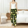 thumbnail image 4 of Logiee Avocado Toast Print Women Pajama Pants,Comfy Pj Bottom with Pockets & Drawstring,Stretch Casual Sleepwear-Small, 4 of 6