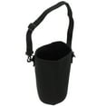 thumbnail image 5 of Insulated Bottle Cool Bag with Strap, Neoprene, Black, 3 Sizes for Choose 64oz, 5 of 9