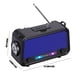 thumbnail image 3 of Altavoz Bluetooth, audio Bluetooth para exteriores, altavoz solar Bluetooth, radio portátil para exteriores, subwoofer con luces LED, altavoces estéreo Bluetooth de alto volumen, 3 of 7