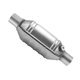 thumbnail image 2 of Inlet/Outlet Universal Catalytic Converter, with O2 Port & Heat Shield 53004 Car Stainless Steel Cat, 2 of 5
