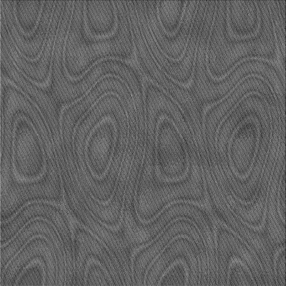 Ahgly Company Indoor Square Patterned Platinum Gray Area Rugs, 4' Square