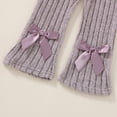 thumbnail image 7 of Happy Town Infant Baby Girl Long Sleeve Sweatshirt Flare Pants 2-Piece Set Fall Winter Toddler Girl Outfits, 7 of 7