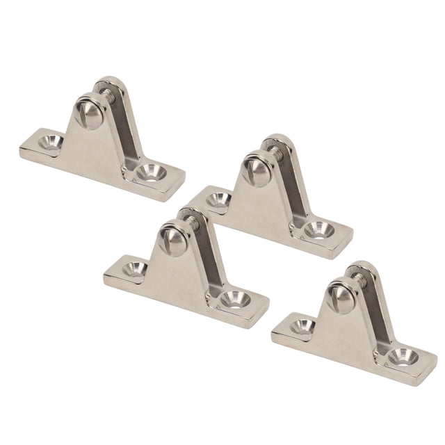 Soporte De Bisagra Giratoria De 4 Piezas, Bisagra De Montaje Lateral De Cubierta De Acero Inoxidable, Bisagra De Hardware Superior De Barco Para Yate