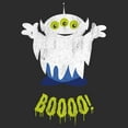 thumbnail image 2 of Women's Toy Story Halloween Squeeze Alien Boo Ghosts  Graphic Tee Black Large, 2 of 4