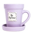 thumbnail image 4 of Lilac Flower Pot Mug w/Scripture - “Be Awesome”, 4 of 6