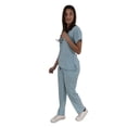 thumbnail image 2 of Pijama Quirúrgica Dama Soulmate Tania Verde Agua XXL, 2 of 3