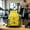 Yellow, variant on Large Capacity Drawstring Backpack for Gym, Hiking, Cycling - Water-Repellent Sack Bag with Side Mesh Pockets & Adjustable Straps for Outdoor Activities