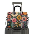 thumbnail image 2 of FORMRS 16" Laptop Sleeve Bag Carrying Case with Handle Travel Shoulder Briefcase, Large Colorful Flowers, 2 of 8