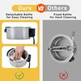 thumbnail image 4 of Yardmaster 10 oz Popcorn Machine, Bar Style Popper with Warming Deck and Kernel Drawer, 4-5 Minute Popping, Red, 4 of 8