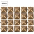 thumbnail image 4 of 400 Sets Leather Rivets 4mm-7mm Decorative Rivets Brass Studs for Clothing Backpacks Shoes Hat Jackets Jeans, 4 of 7