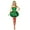 Green, variant on Christmas Dresses for Womens Furry Print Vintage Long-Sleeved Party Dress Mrs Santa Claus Fancy Outfits
