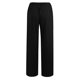 thumbnail image 5 of Pantalones Rectos Pantalones casuales de mujer Bolsillos de lino de algodón con cordón Pantalones de dama (Negro L) Cgtredaw para Mujer Negro T S, 5 of 7