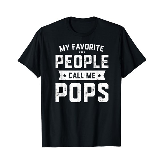 Mens My Favorite People Call Me Pops T-Shirt