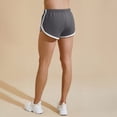 thumbnail image 4 of Women Cotton Running Athletic Shorts Gym Yoga Summer Active Dance Shorts Pants Gray L, 4 of 8