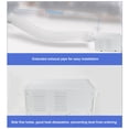 thumbnail image 4 of Portable  Conditioners, Portable AC for Bedroom, Remote Control / Touch 280W  Cooler with Sleep Mode & Dehumidification for Outdoor Camping Car Kitchen, Cold and Hot Dual Use, 4 of 8