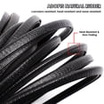 thumbnail image 3 of Graflsoa Bande de Protection en U pour Porte de Voiture, 5m PVC Anti-Rayures Garniture en Noir, Rouge, Bleu Ou Blanc, 3 of 7