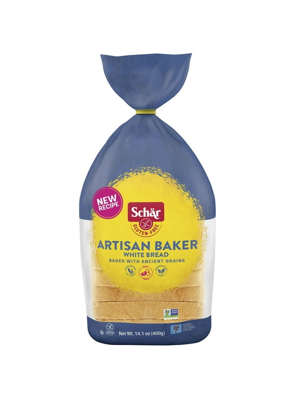 Schar Gluten Free Artisan Baker White Bread Loaf, 14.1 oz