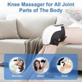 thumbnail image 5 of Knee massager, portable massager heat knee pads, therapeutic relief device for knee pain_Perfect Gift, 5 of 5