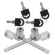 thumbnail image 5 of unbranded 2Jgo Cerradura Para Vitrinas De Vidrio Con Llave De Hierro Para Reemplazo, 5 of 8