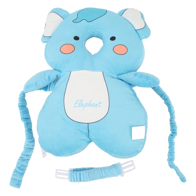 Mochila protectora para la cabeza de bebé, con forma de dibujos animados, cojín protector para la espalda para caminar y gatear, tipo A