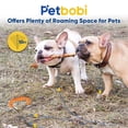 thumbnail image 4 of Cable de amarre para perros Petbobi de 3 m con estaca de 41 cm, resistente, 4 of 6