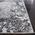 thumbnail image 3 of SAFAVIEH Amelia Lalit Abstract Area Rug, Gray/Charcoal, 9' x 12', 3 of 11