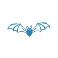thumbnail image 2 of 12 Pcs Halloween Bat Wall Stickers - 3D Background Decoration for Scary Home Decor, Flying Bats for Walls and Windows, Haunted Atmosphere Prop, 2 of 3