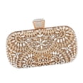 thumbnail image 3 of Bolso de Embrague Rectángulo Tote de Noche para Cóctel Fiesta Boda Mujer Oro Sunnimix Embrague del bolso, 3 of 7