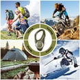 thumbnail image 5 of Electronic Altimeter Carabiner Handheld Thermometer Outdoor Fishing Weather Forecast Mode Meter Gadget, 5 of 7