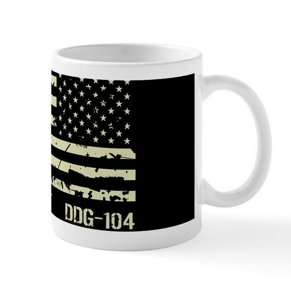 CafePress - USS Sterett - 11 oz Ceramic Mug - Novelty Coffee Tea Cup