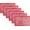 Red, variant on Christmas Placemats Set of 6 Vinyl Woven Non-Slip Placemats Washable Easy to Clean Table Mats for Dining Table (Snow Red)