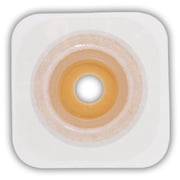 Esteem Synergy Ostomy Barrier, Trim to Fit, 4 x 4 Inch, Extended Wear, 1/2 to 7/8 Inch Opening, 10 Count