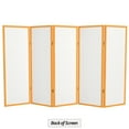 thumbnail image 7 of Red Lantern 4 ft. Short Window Pane Shoji Screen - Honey - 5 Panels, 7 of 7