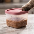 thumbnail image 6 of Silicone Pet Food Storage Container Leakproof Lid Microwave Freezer Safe for Wet Dry Dog Cat Food Treats Travel Meal Prep, 6 of 7
