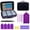 Purple, variant on Diamond Painting Storage Box & Tray Set with Handle Bag – Bead Organizer Container with Stickers & Tool Kit, DIY Diamond Art Accessories