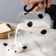 thumbnail image 4 of 550ml Lovely Cow Shaped Glass Kettle Creative Cold Water Jug Set, 4 of 5