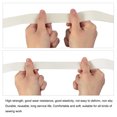thumbnail image 3 of Twill Elastic Band Double Side 2" Flat 4 Yard 1 Roll Flat Elastic Ribbon Cord Cream White for Sewing, Waistband, 3 of 6