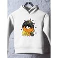 thumbnail image 3 of Funny Unicorn Donut Hoodie Toddler -Image by Shutterstock,  2 Toddler, 3 of 4