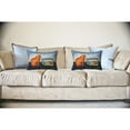 thumbnail image 2 of Betsy Drake Interiors Orange Like Me Large Noncorded Indoor/Outdoor Pillow 16x20, 2 of 2