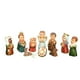 thumbnail image 3 of 11 piezas Escena de Estatuillas del pesebre Set Adornos de Navidad Resina Interior Decorativo Nacimiento de Jesús Artesanía Estatua para CUTICAT Figuras de belén, 3 of 7
