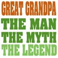 thumbnail image 3 of CafePress - Great Grandpa The Legend Dark T Shirt - Men's Classic Cotton T-Shirts, 3 of 3