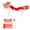 Red, variant on Aellinatey Interactive 3D Dragon Paper Puppet Handmade Craft Set for Kids Teens Adult