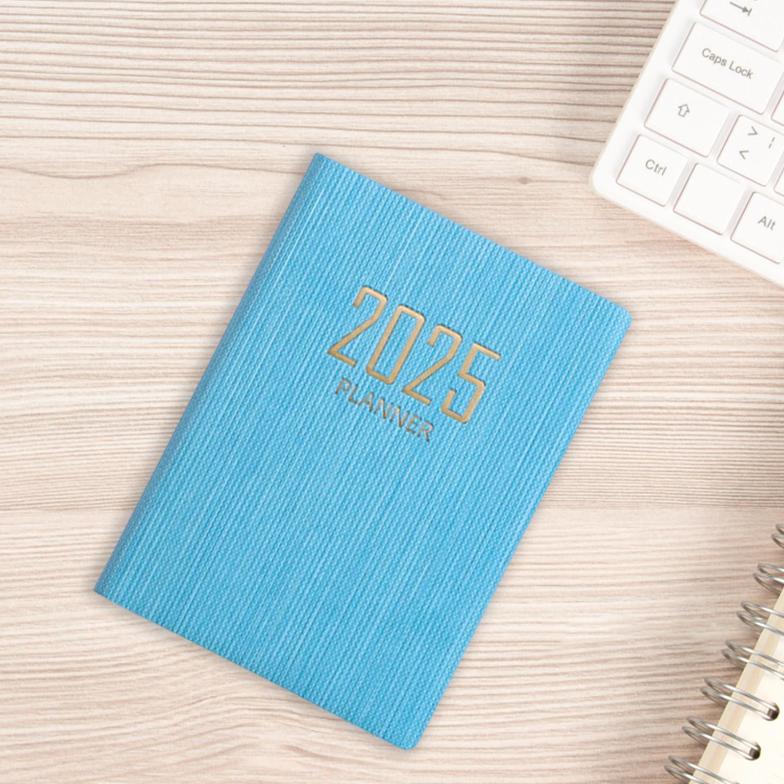 MAGIDEAL 6x2025 Portable Home Office Weekly and Monthly Planner Blue