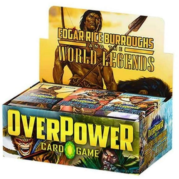 Overpower Edgar Rice Burroughs and the World Legends Booster Box (36 Packs)