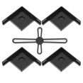 thumbnail image 1 of SHOWERORO 1 Set Of Fish Tank Bracket And Base Set Black Aquarium Support For Homeowners, 1 of 8