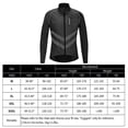 thumbnail image 4 of Ciclismo Deportes Al Aire Libre Jersey de Viento Chaqueta Impermeable Manga Larga Negro - Negro XL, unico Baoblaze Abrigo de ciclismo Chaqueta cortavientos para bicicleta, 4 of 8